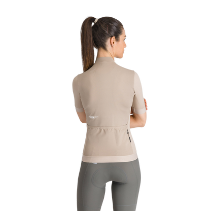 Maillot SPORTFUL SRK 2 Manches Courtes Femme Beige