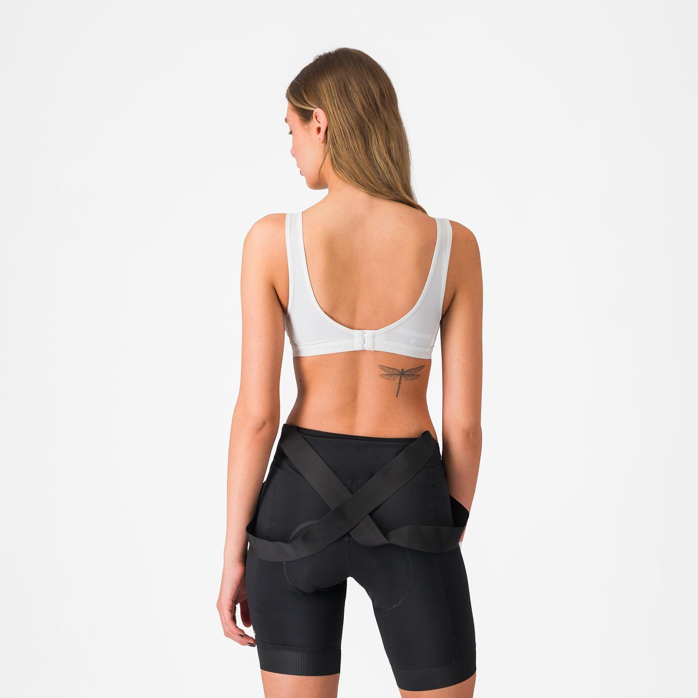 Brassière Femme CASTELLI ROSSO CORSA Blanc