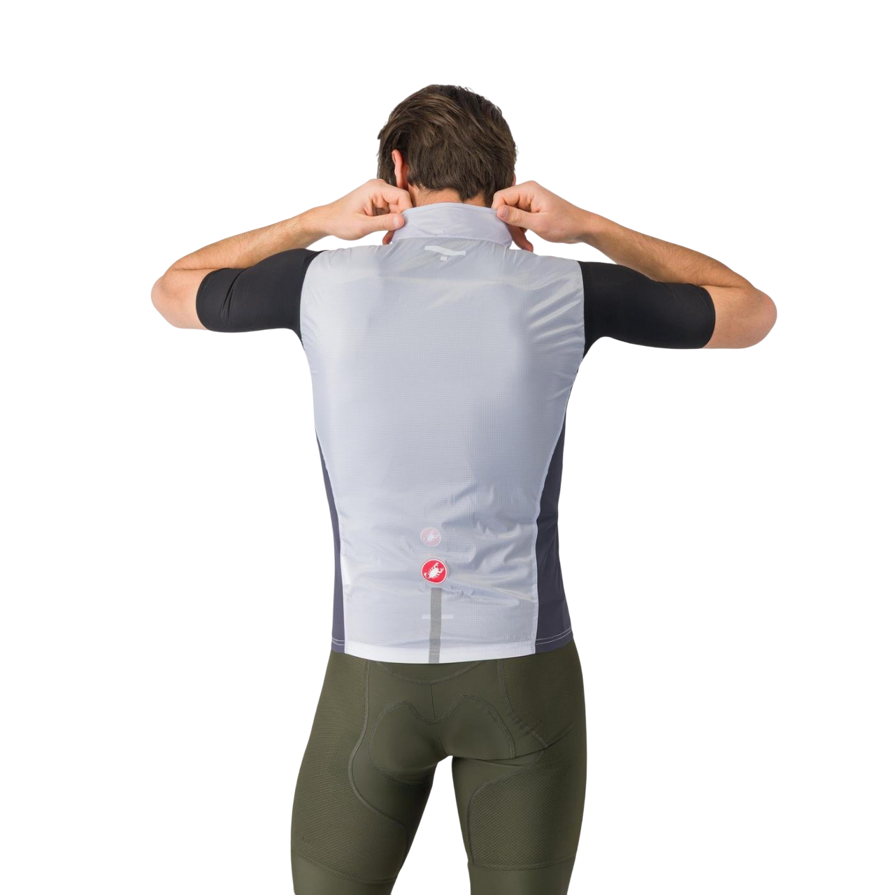 Veste Sans Manches CASTELLI SQUADRA STRETCH Gris