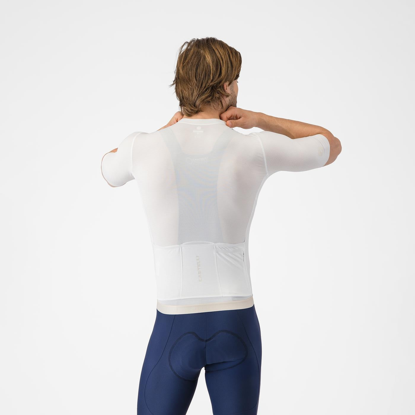 Maillot CASTELLI ESPRESSO 2 Manches Courtes Ivoire