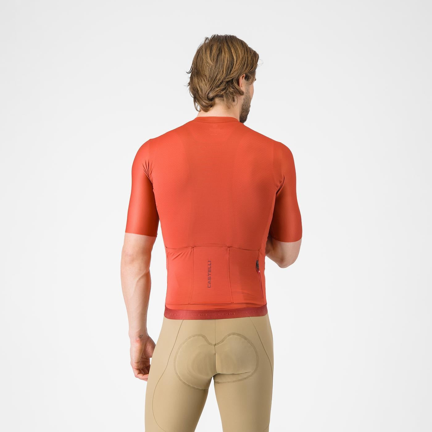 Maillot CASTELLI ESPRESSO 2 Manches Courtes Paprika