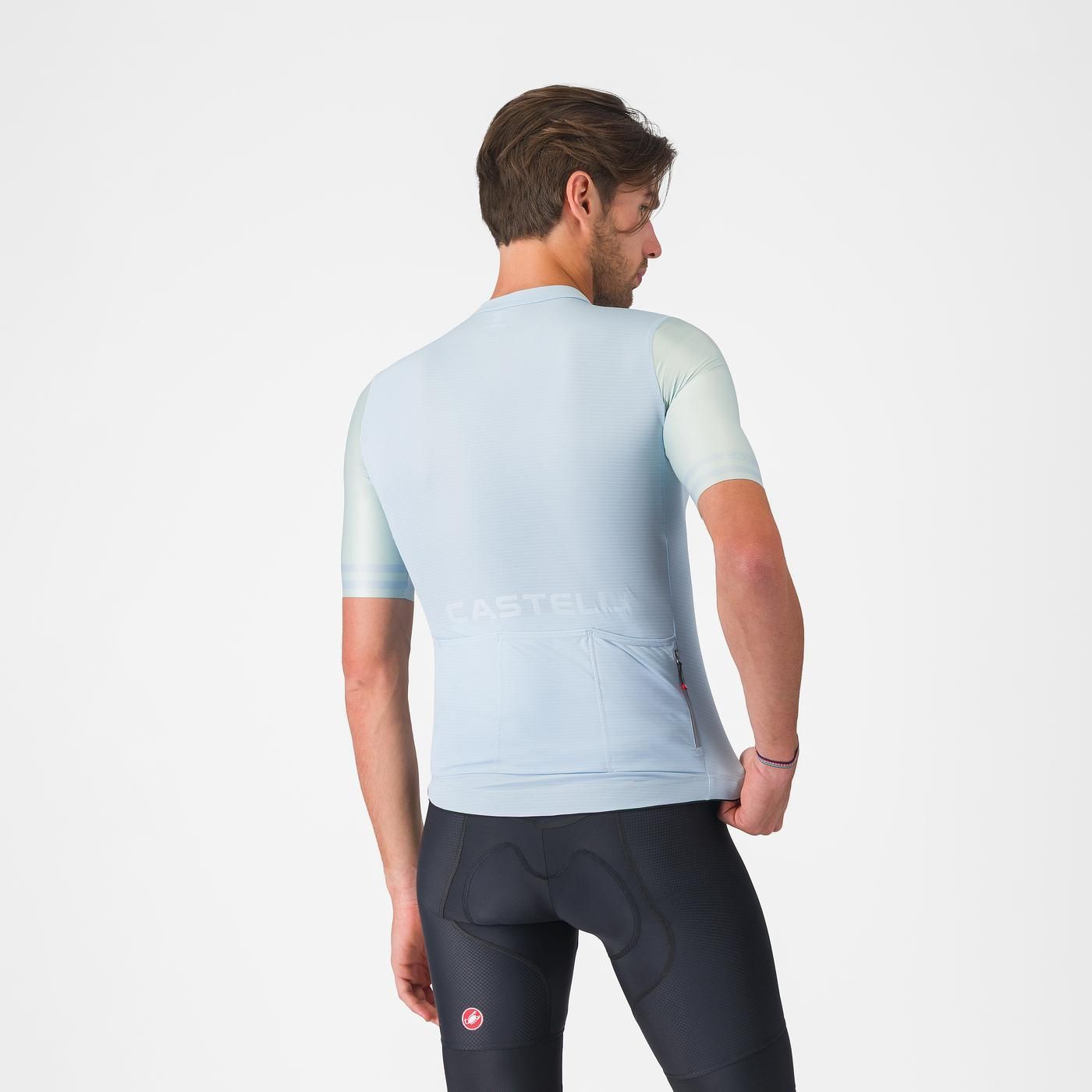 Maillot CASTELLI PROLOGO LITE 2 Manches Courtes Bleu
