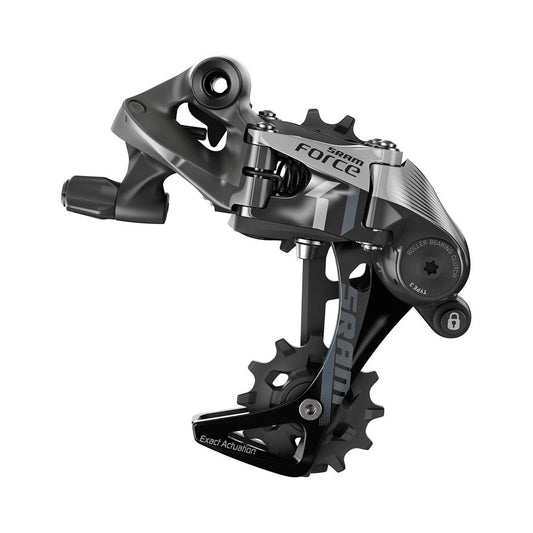 Dérailleur Arrière SRAM FORCE 1 11V Chape Longue – vue produit sur fond blanc