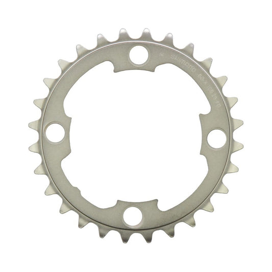 Plateau Intérieur SHIMANO XTR M985 10V 4 Trous 88mm — vue du plateau sur fond blanc