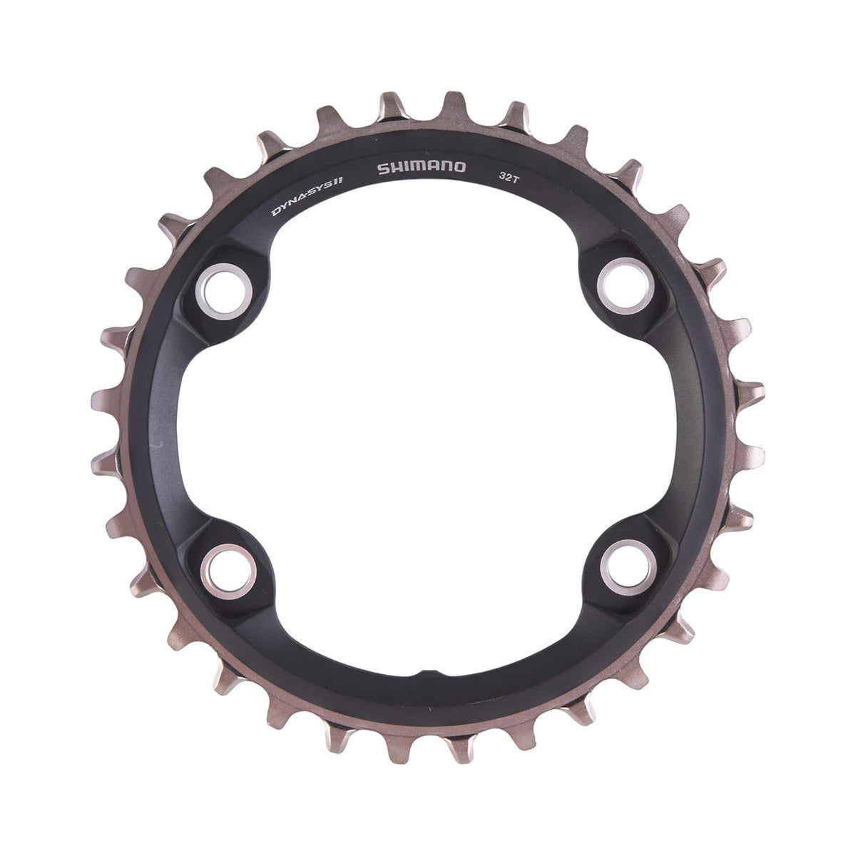 Plateau Mono SHIMANO SLX M7000 11V 4 Trous 96mm — vue du plateau sur fond blanc
