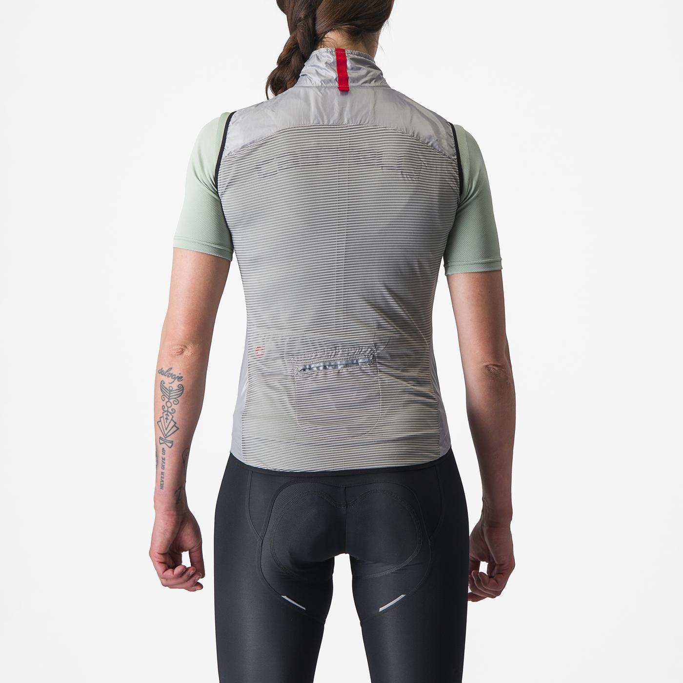 Veste Sans Manches CASTELLI ARIA Femme Gris