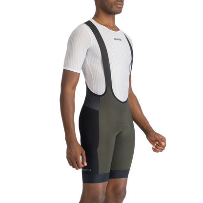 Cuissard Court à bretelles SPORTFUL SUPERGIARA 2 Kaki/Noir