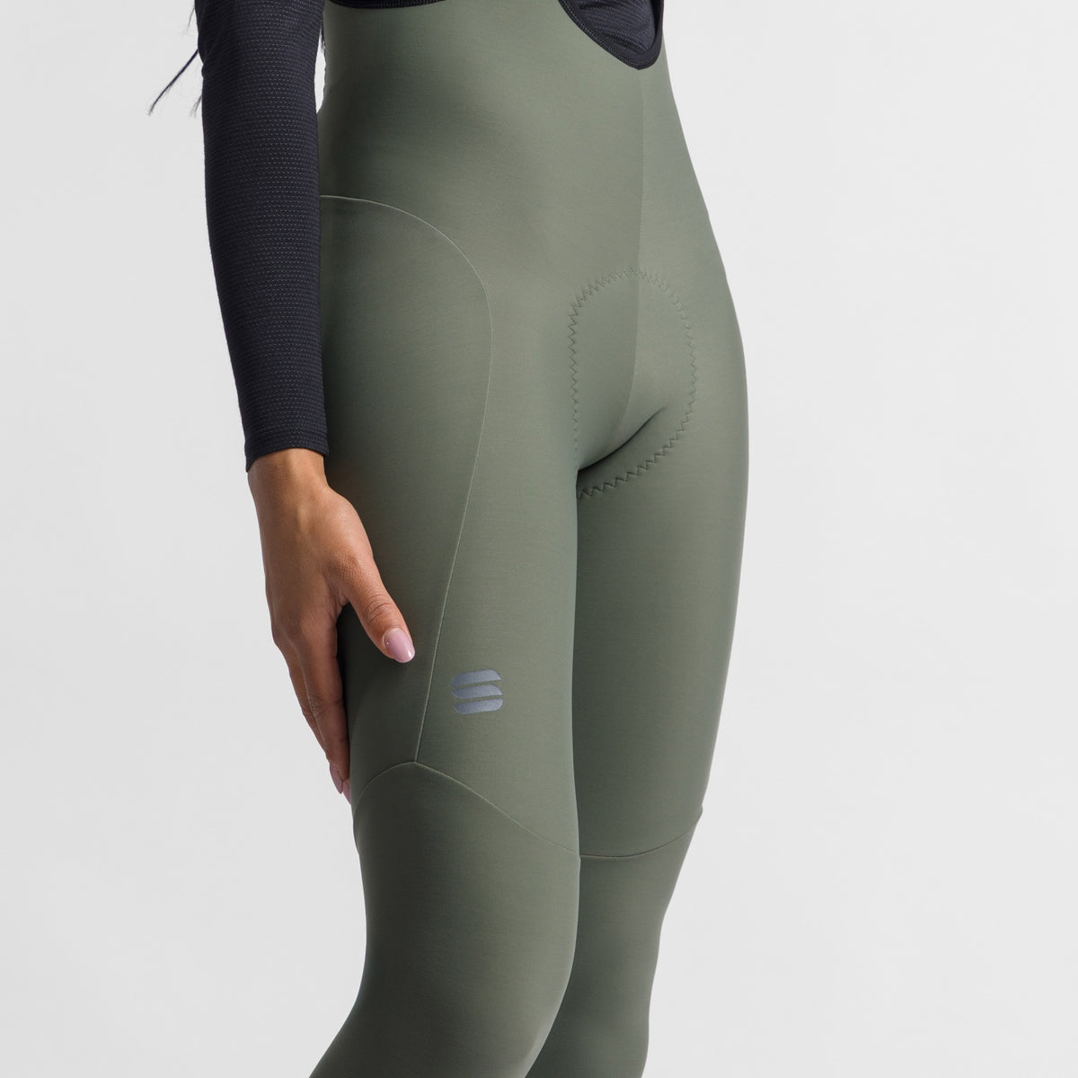 Cuissard Long à Bretelles SPORTFUL PULSE Femme Vert