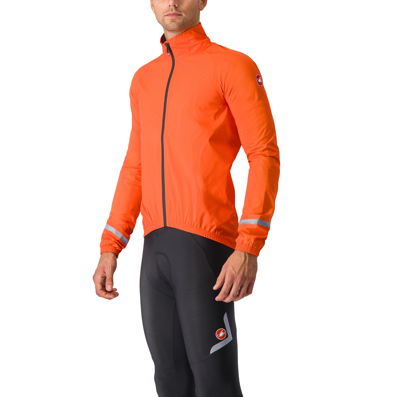 Veste CASTELLI  EMERGENCY 2 RAIN Orange