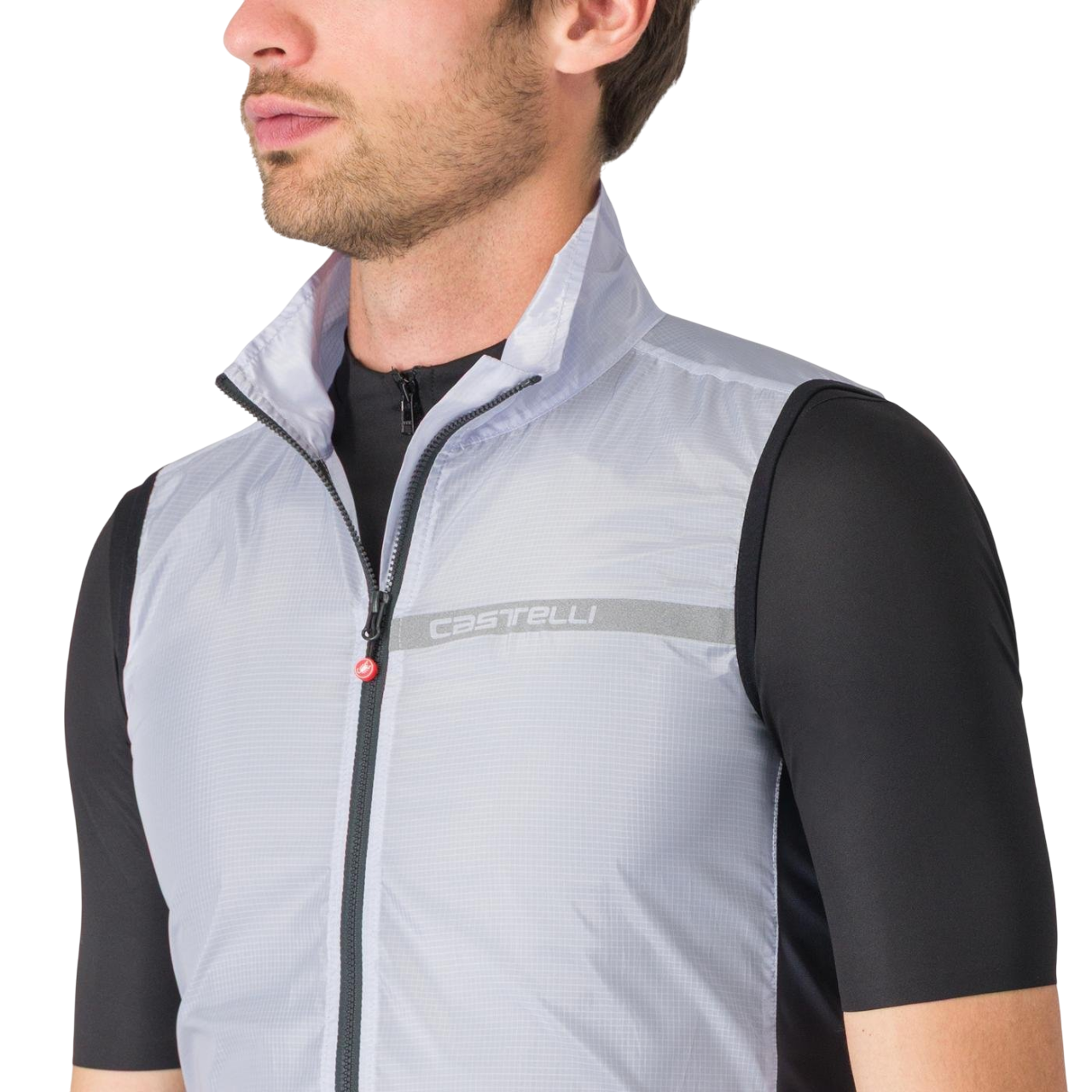 Veste Sans Manches CASTELLI SQUADRA STRETCH Gris