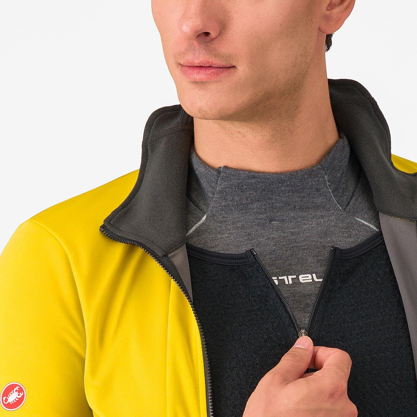 Veste CASTELLI ALPHA 150 Mango Mojito/Noir