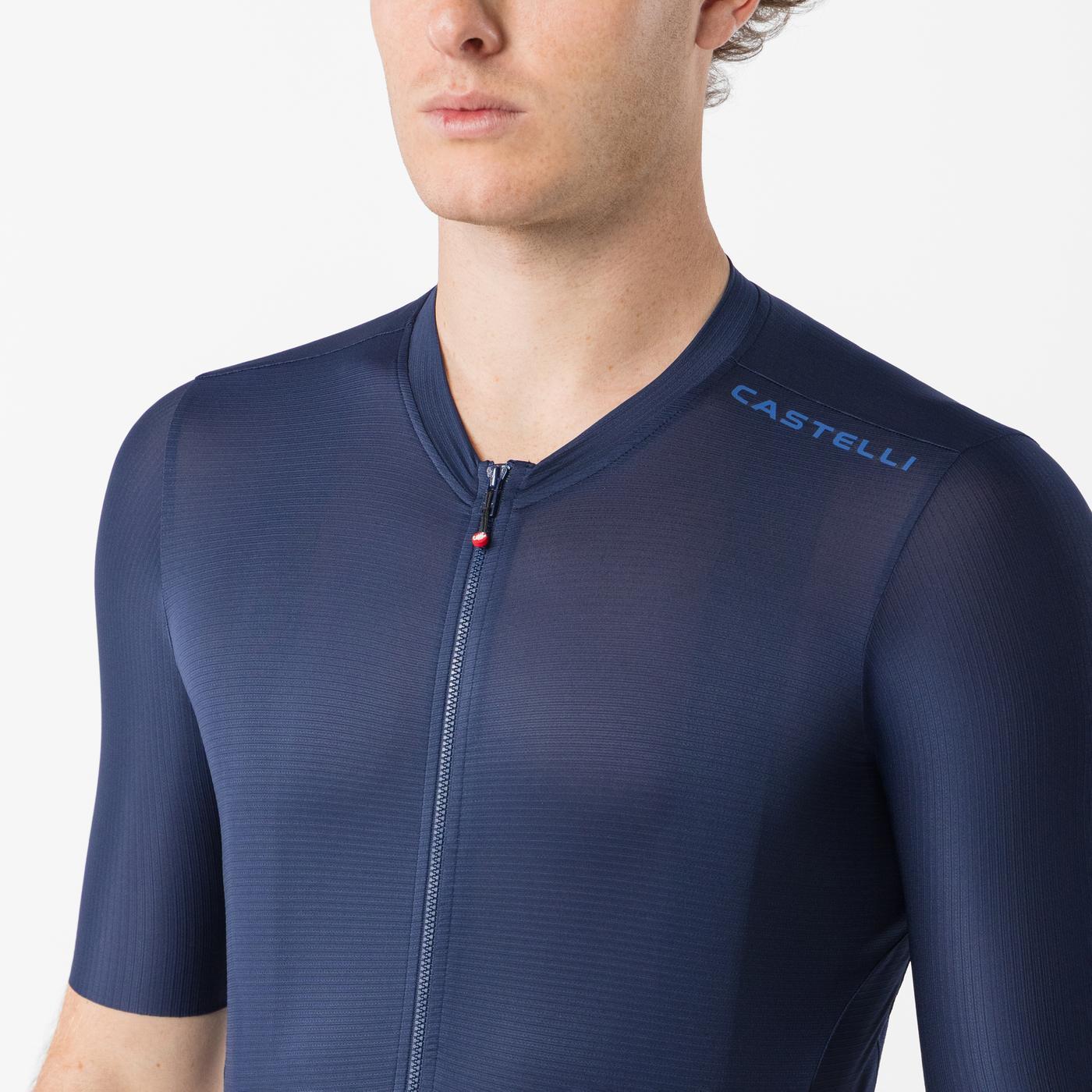 Maillot CASTELLI ESPRESSO 2 Manches Courtes Bleu