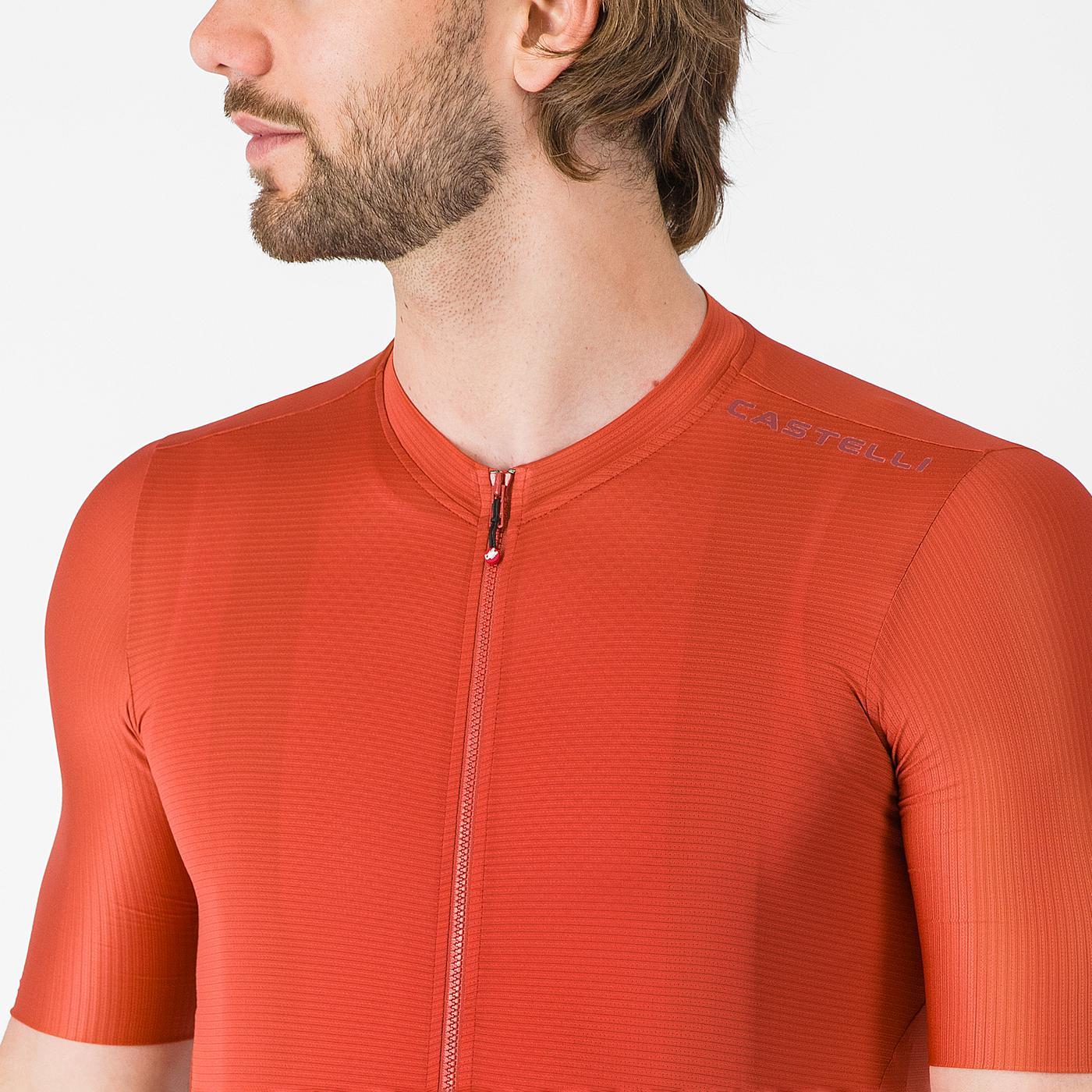 Maillot CASTELLI ESPRESSO 2 Manches Courtes Paprika