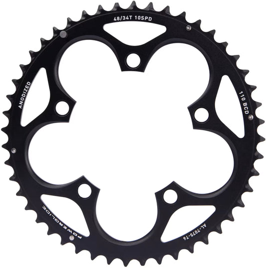 Plateau Extérieur 10V SRAM Road 110 BCD GXP L-PIN Aluminium Noir