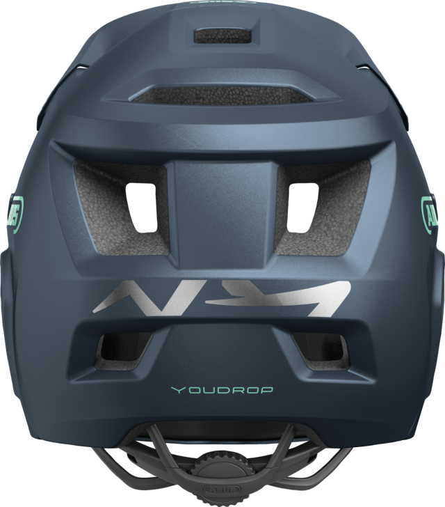Casque VTT ABUS YOUDROP FF Junior Midnight Bleu