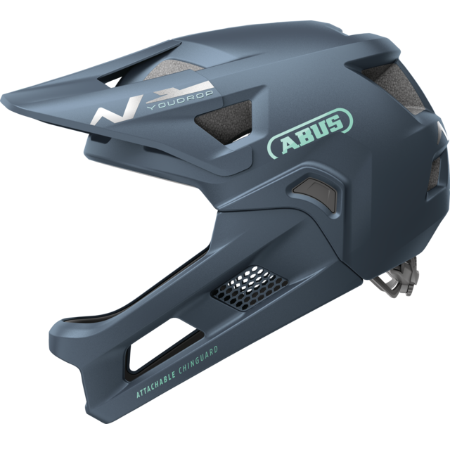 Casque VTT ABUS YOUDROP FF Junior Midnight Bleu
