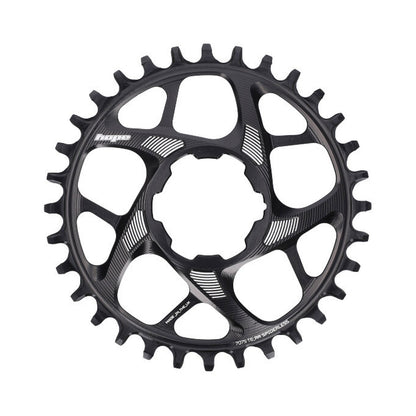 Plateau Mono HOPE R22 9/10/11/12V Direct Mount Noir — vue du plateau sur fond blanc