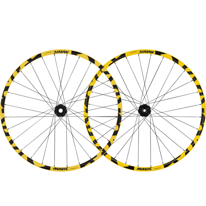 Paire de Roues MAVIC DEEMAX DH YLW 29" 20x110mm/12x148mm Boost