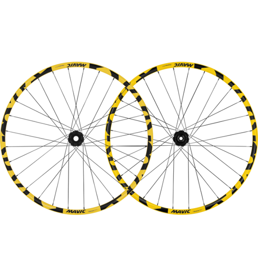 Paire de Roues MAVIC DEEMAX DH YLW 29" 20x110mm/12x157mm Super Boost