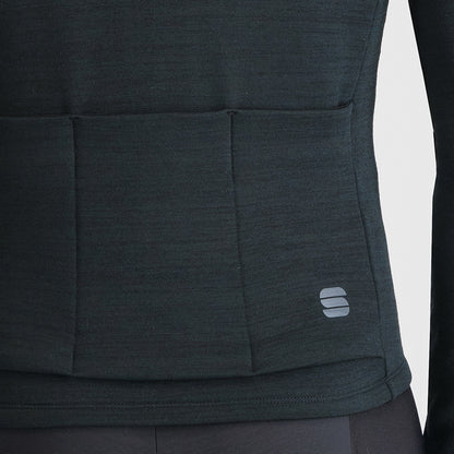 Maillot SPORTFUL SUPERGIARA WOOL Manches Longues Noir
