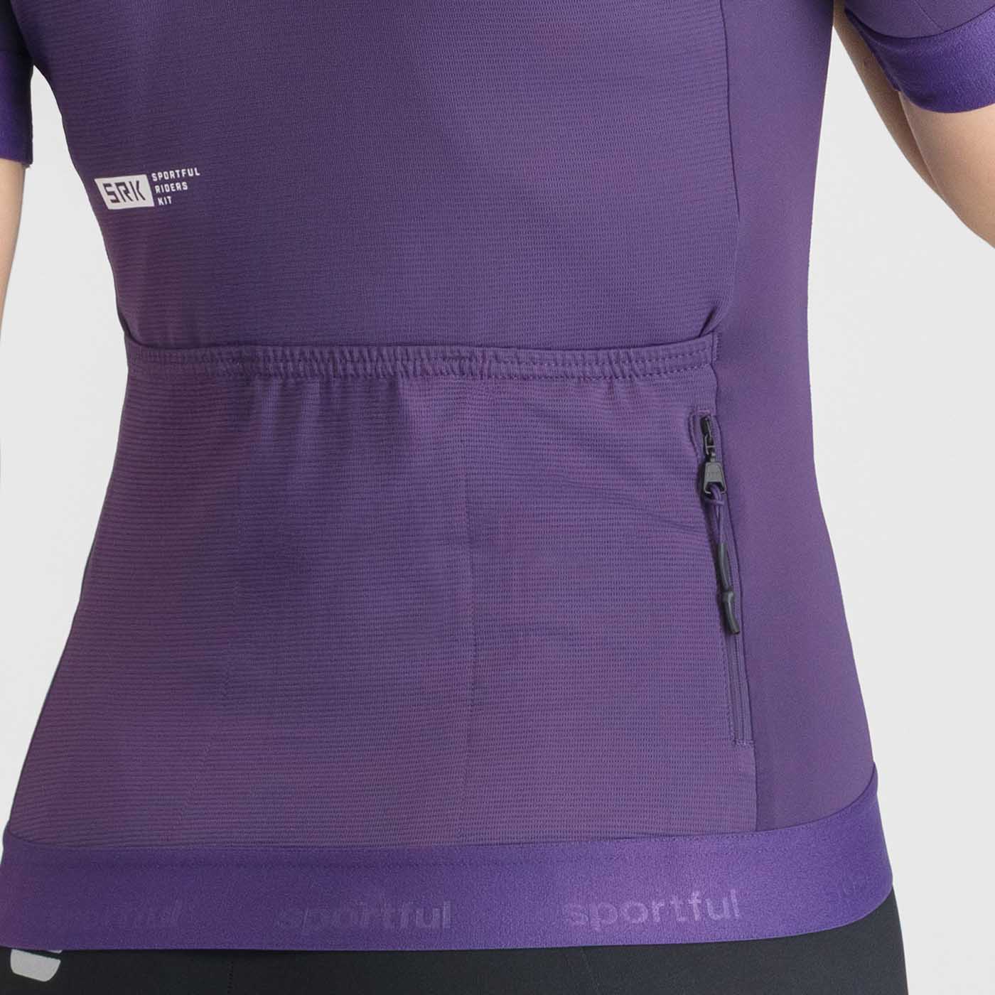 Maillot SPORTFUL SRK 2 Manches Courtes Femme Violet