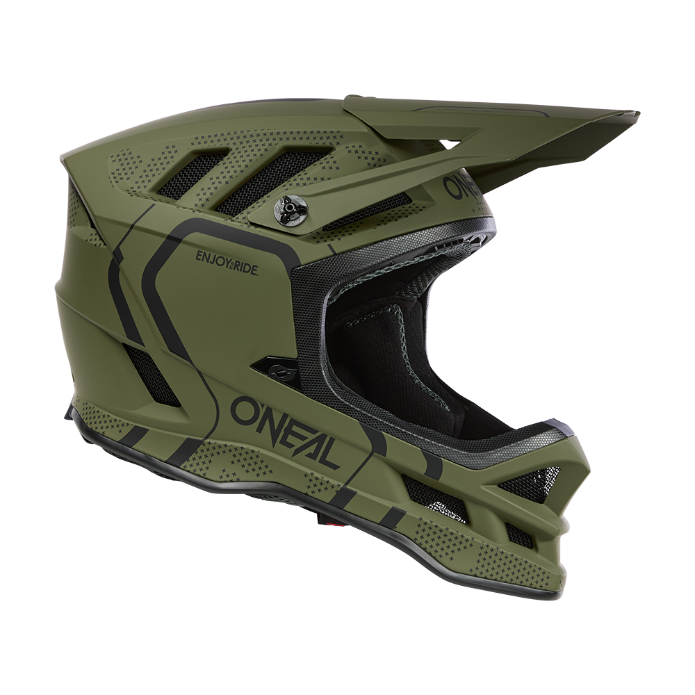 Casque VTT O'NEAL BLADE POLYACRYLITE STRIKE Vert/Noir