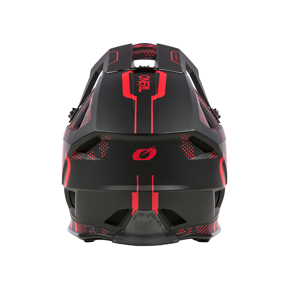 Casque VTT O'NEAL BLADE POLYACRYLITE STRIKE Noir/Rouge