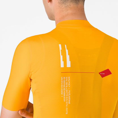 Maillot CASTELLI ESPRESSO R--A/D Manches Courtes Orange