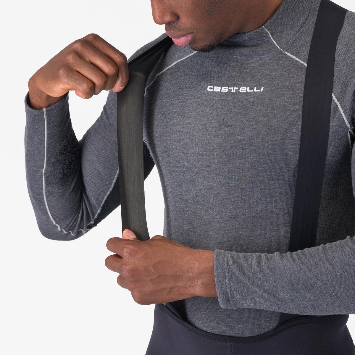 Cuissard Long à Bretelles CASTELLI POLARE 4 Noir