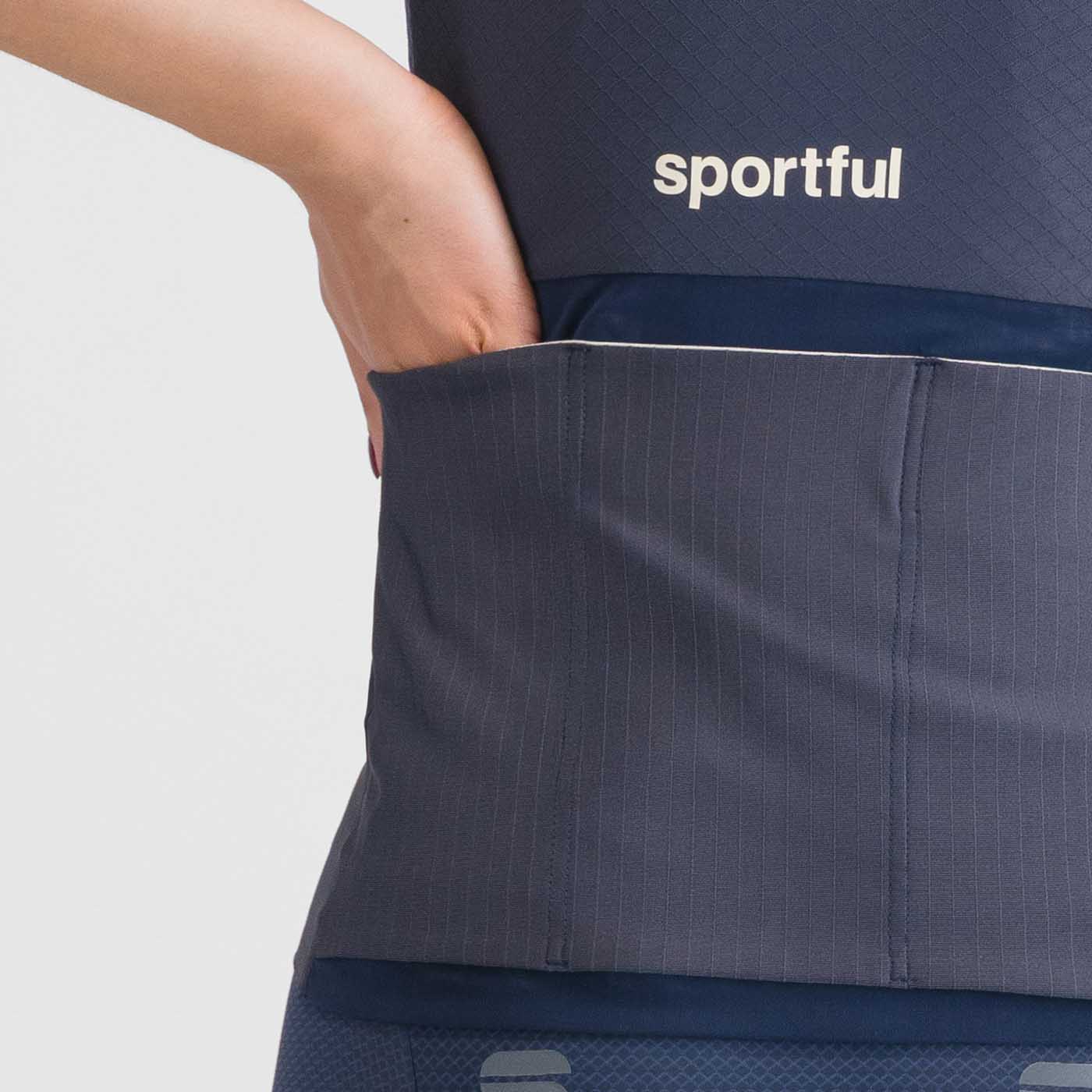 Maillot SPORTFUL HYPEREPIC Manches Courtes Femme Bleu