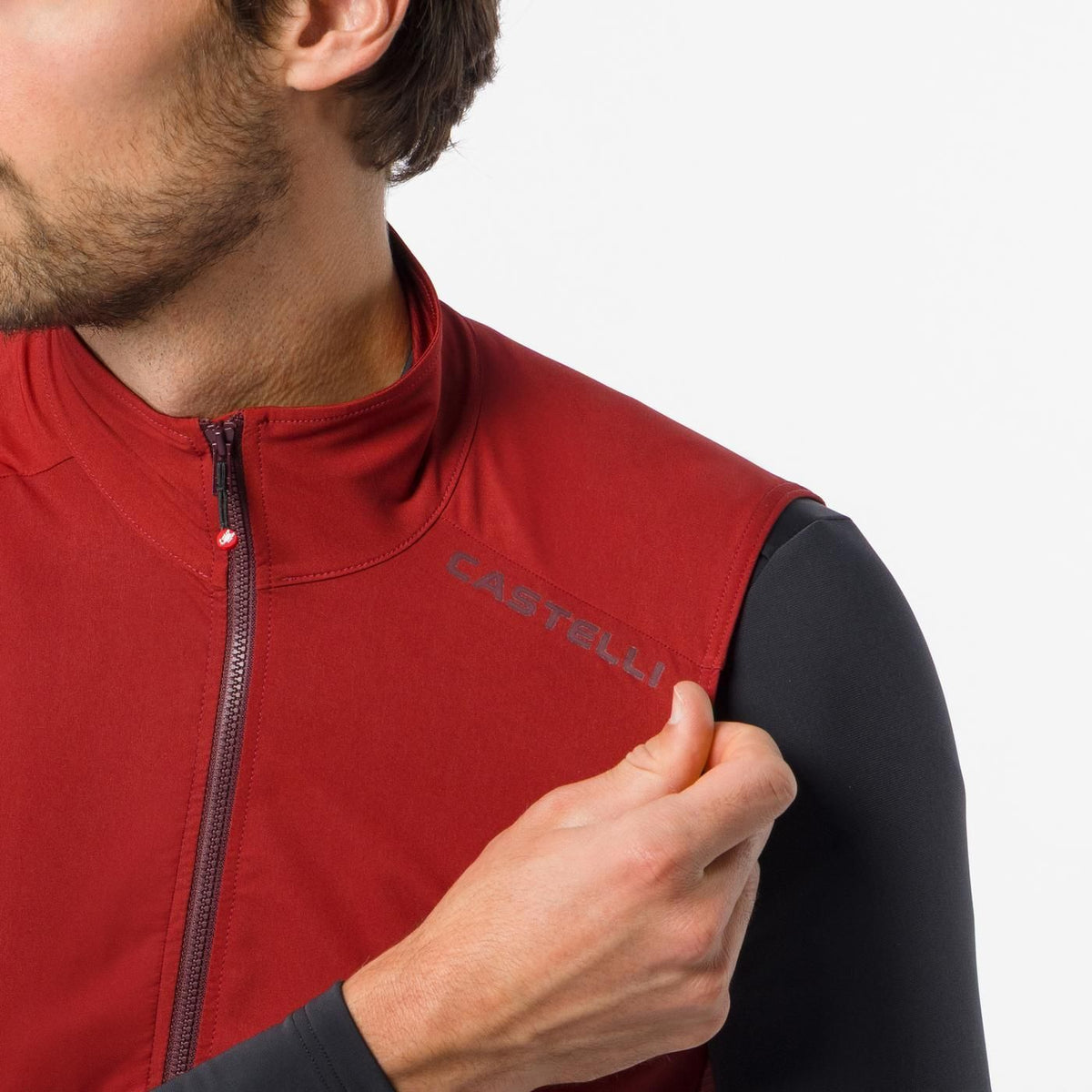 Veste Sans Manches CASTELLI ESPRESSO 2 Bordeaux