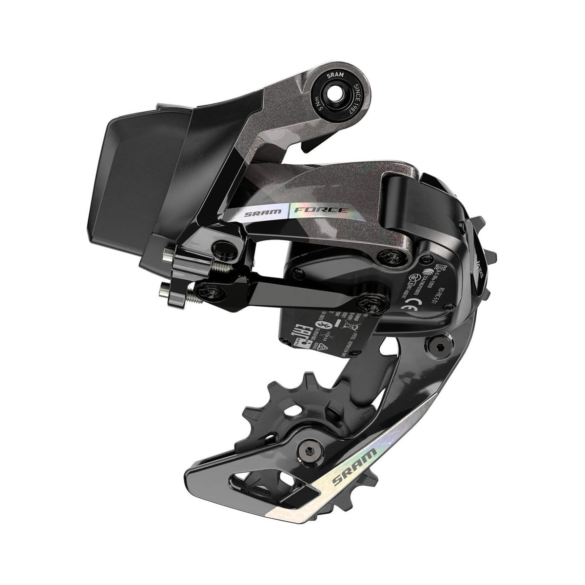 Dérailleur Arrière SRAM FORCE AXS 12V – vue produit sur fond blanc