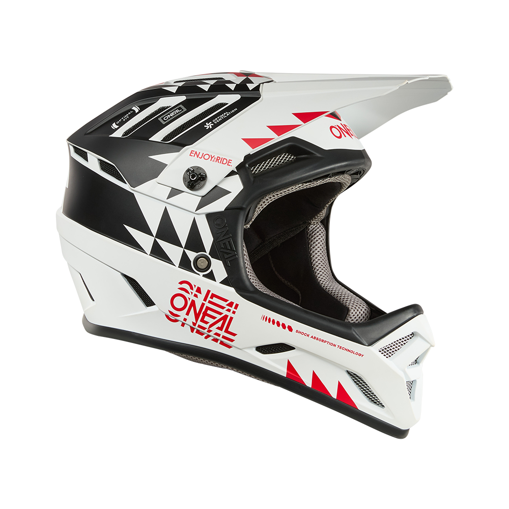 Casque VTT O'NEAL BACKFLIP KNOX Blanc/Noir