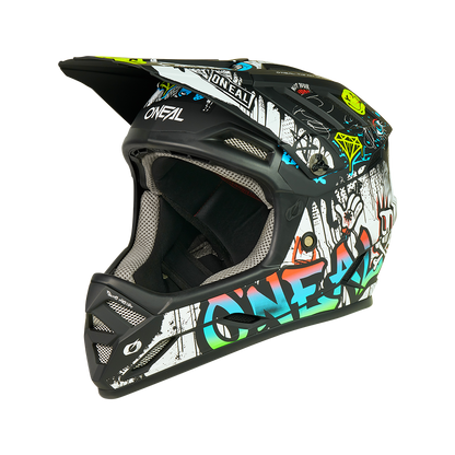 Casque VTT O'NEAL BACKFLIP RANCID Noir/Blanc