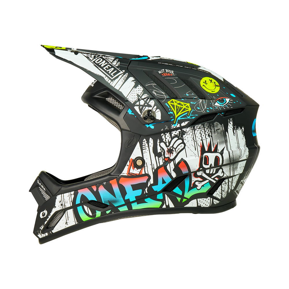 Casque VTT O'NEAL BACKFLIP RANCID Noir/Blanc
