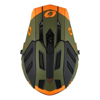 Casque VTT O'NEAL BACKFLIP STRIKE Noir/Orange/Vert