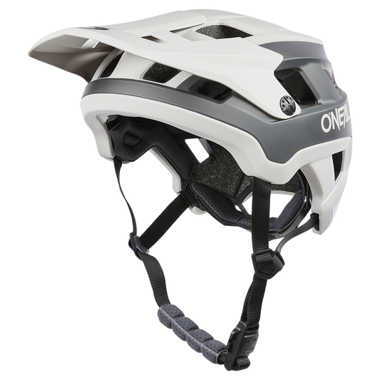 Casque VTT O'NEAL DEFENDER SOLID Gris/Blanc