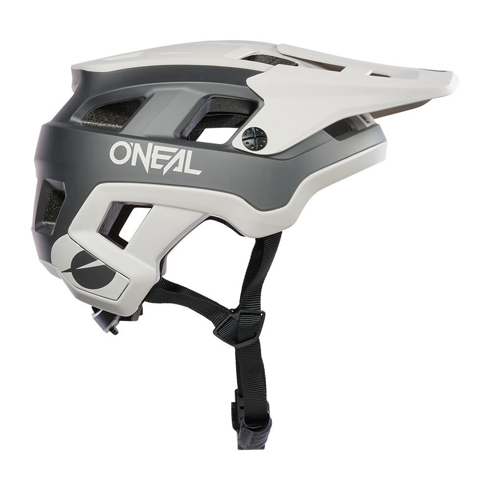 Casque VTT O'NEAL DEFENDER SOLID Gris/Blanc