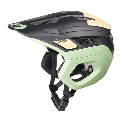 Casque VTT O'NEAL TRAPPER EVO TOPO Noir/Sand/Mint