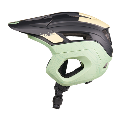 Casque VTT O'NEAL TRAPPER EVO TOPO Noir/Sand/Mint