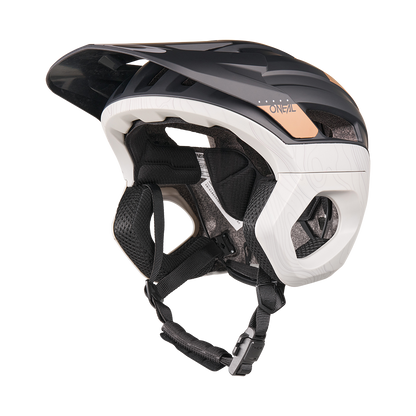 Casque VTT O'NEAL TRAPPER EVO SOLID Noir/Marron/Gris