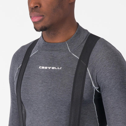Cuissard Long à Bretelles CASTELLI UNLIMITED Noir