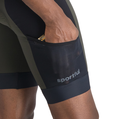 Cuissard Court à bretelles SPORTFUL SUPERGIARA 2 Kaki/Noir
