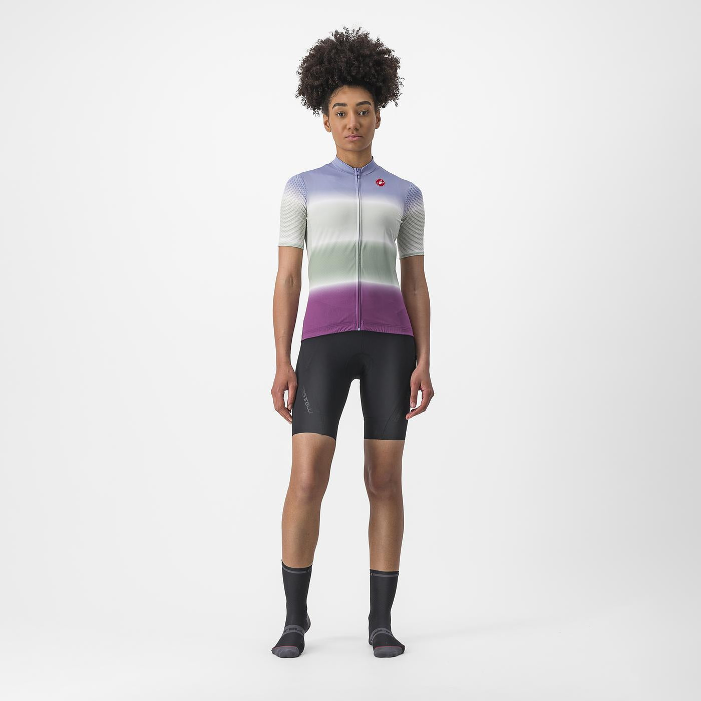 Maillot CASTELLI DOLCE Femme Manches Courtes Violet