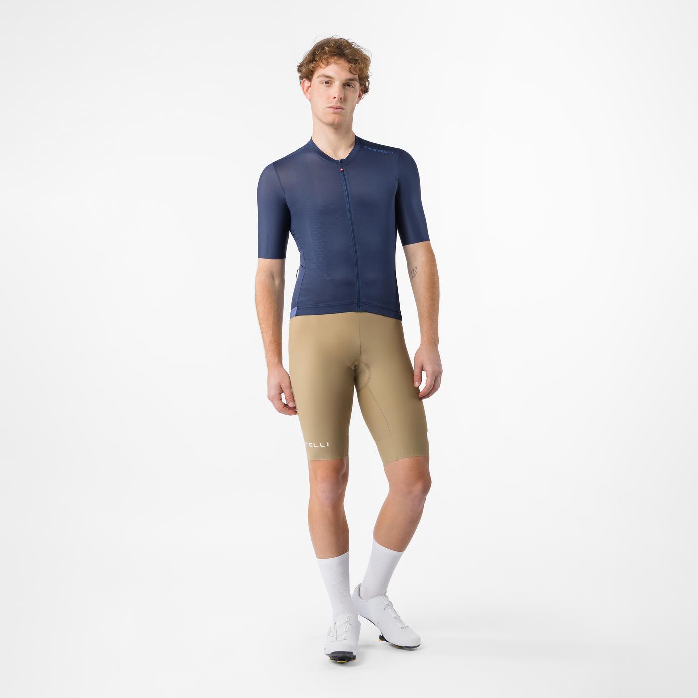 Maillot CASTELLI ESPRESSO 2 Manches Courtes Bleu