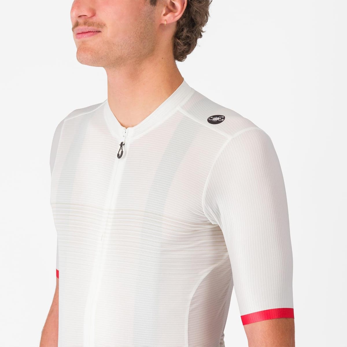 Maillot CASTELLI ESPRESSO 50ième ANNIVERSAIRE Manches Courtes Blanc