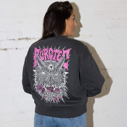 Sweat BURGTEC WOMEN'S ROLL WITH US FADED