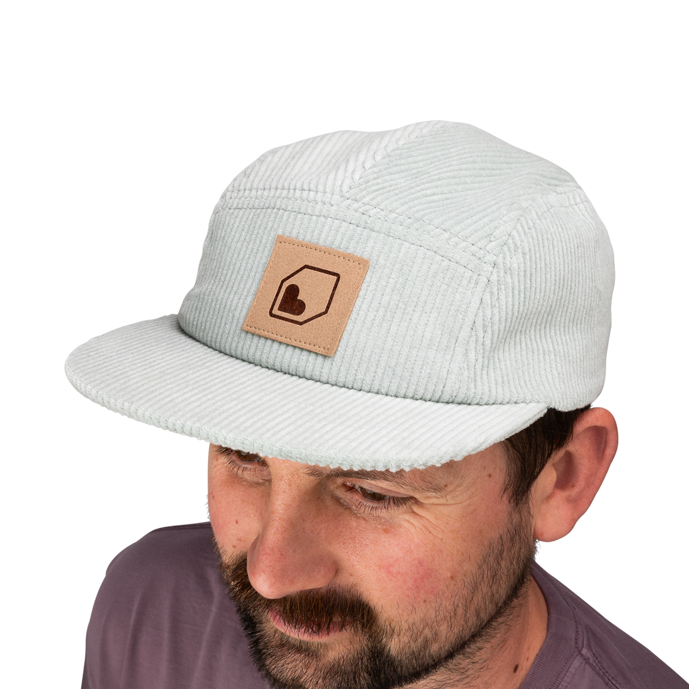 Casquette BURGTEC CORDUROY FIVE PANEL Menthe