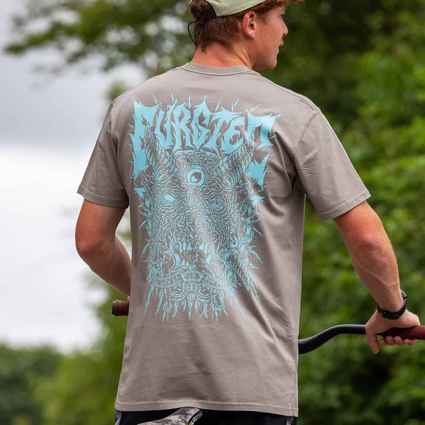 T-Shirt BURGTEC  ROLL WITH US FADED