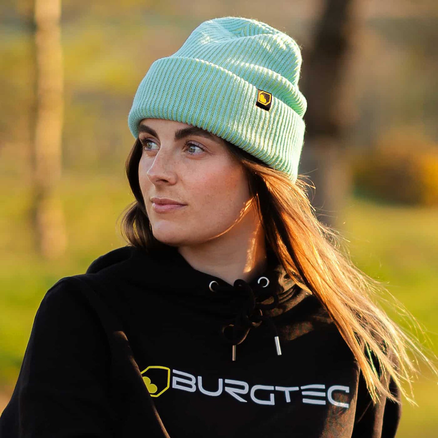 Bonnet BURGTEC BOOTLEG Vert Pomme